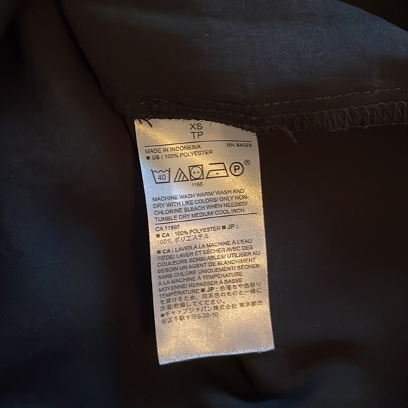 Banana Republic Black Long Sleeve Blouse XS - Picture 7 of 10